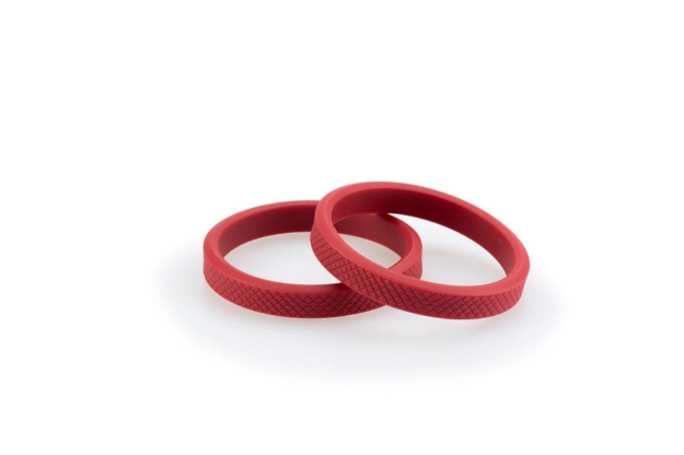 Afbeeldingen van Rubber ringen voor Vintage 2.0 slider rood