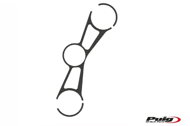 Afbeeldingen van Kroonplaatcover carbon look Puig voor BMW S1000RR '21-