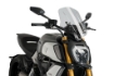 Afbeeldingen van Vervangingsruit naked bike Touring Puig Ducati Diavel 1260 '19- -licht getint