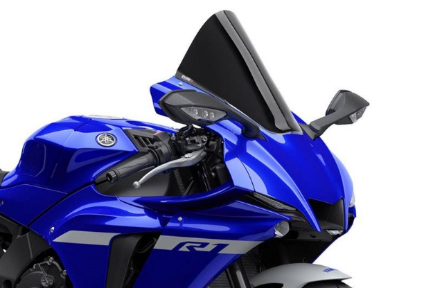 Afbeeldingen van Vervangingsruit R-Racer Puig Yamaha YZF-R1 '20- / YZF-R1M '20- zwart