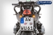 Afbeeldingen van Kentekenplaathouder Wunderlich zwart BMW R1200R/RS / R1250R/RS '19-