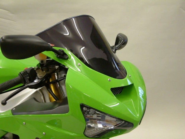 Afbeeldingen van Vervangingsruit Airflow Kawasaki ZX6-R 2003-2004 Donker Getint