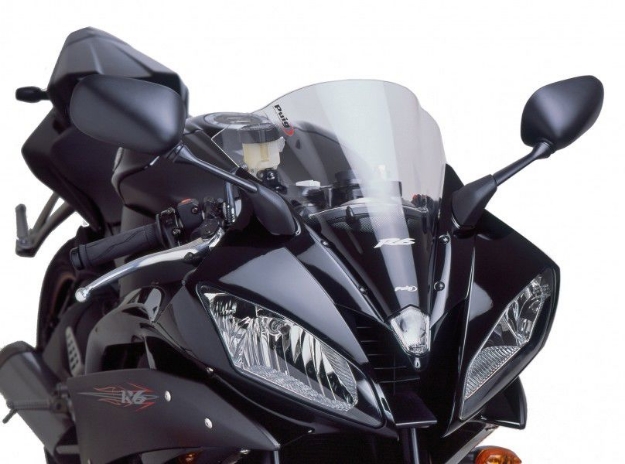Afbeeldingen van Vervangingsruit Puig Jetstream Yamaha YZF-R6 '06-'07-transparant