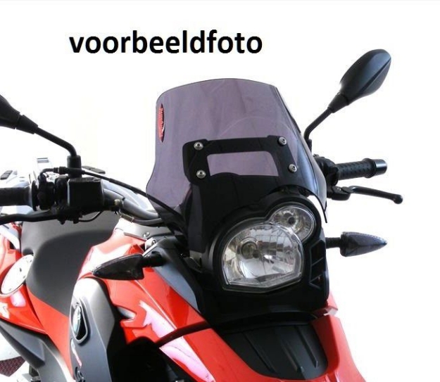 Afbeeldingen van Vervangingsruit standaard BMW 650GS '12-'16-donker getint