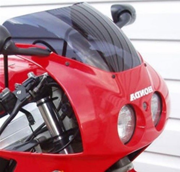 Afbeeldingen van Vervangingsruit standaard Honda VFR400RR NC30-zwart