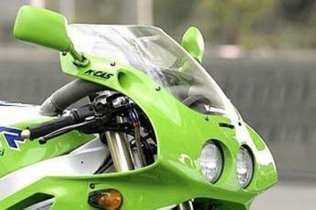 Afbeeldingen van Vervangingsruit Standaard Kawasaki ZXR400 -'90-licht getint