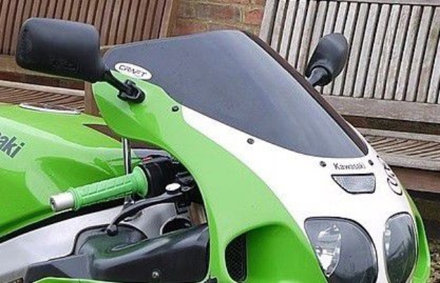 Afbeeldingen van Vervangingsruit Standaard Kawasaki ZX7-R-donker getint