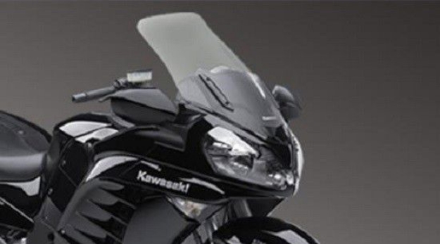 Afbeeldingen van Vervangingsruit standaard Kawasaki GTR1400 '07-'14-transparant