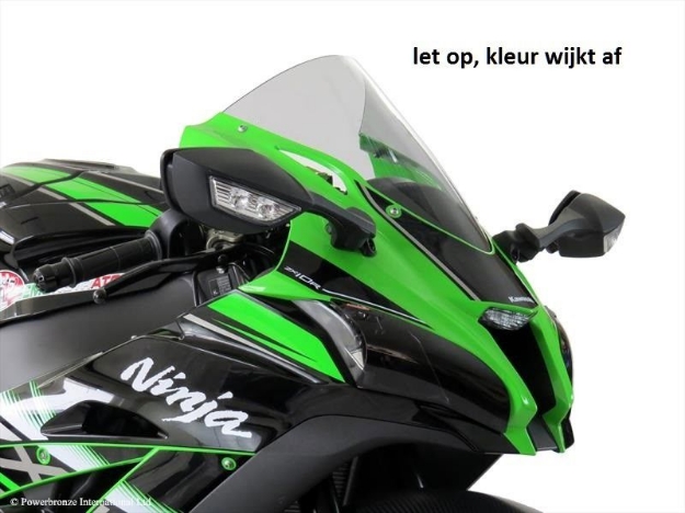 Afbeeldingen van Vervangingsruit standaard Kawasaki ZX10-R '16--zwart