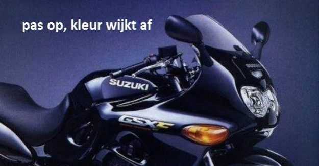 Afbeeldingen van Vervangingsruit standaard Suzuki GSX 750F -'97-donker getint