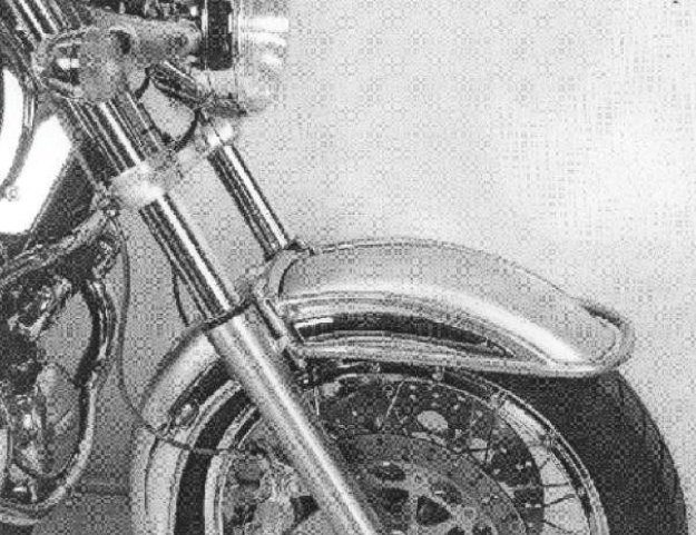 Afbeeldingen van Fender Guard Hepco&Becker chroom Moto Guzzi CALIFORNIA