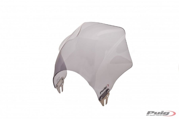 Afbeeldingen van Windscherm Puig model Raptor Suzuki GSF650 '05-'08/1200 '06/1250 Bandit '07-'09-Licht getint