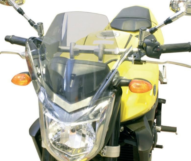 Afbeeldingen van Vervangingsruit naked bike Puig Yamaha FZ1 '06-'16-Transparant