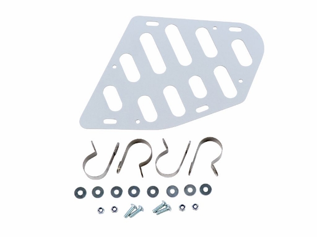 Afbeeldingen van Tank guards protections plate BMW R1200GS Adventure -'13 - silver Wunderlich