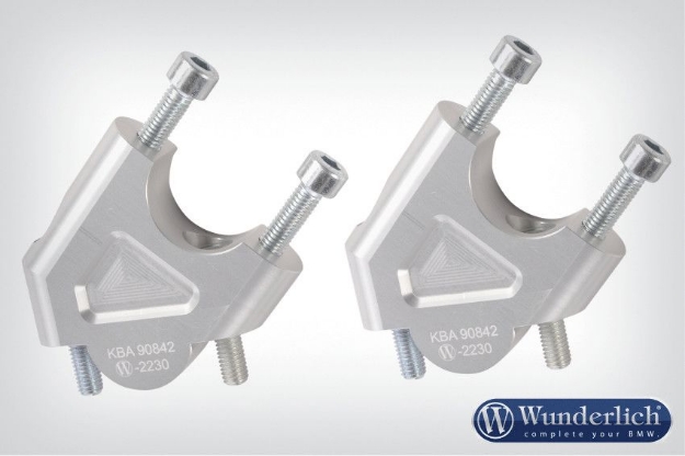 Afbeeldingen van Stuurverhogers Ergo BMW R1200GS LC 2013- Wunderlich