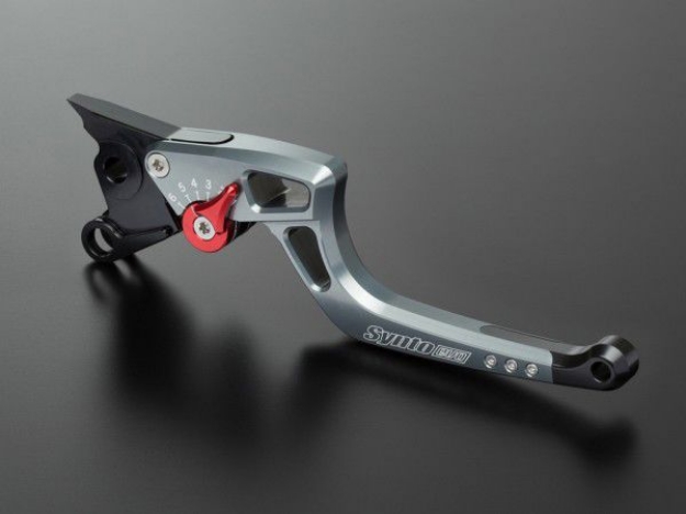 Afbeeldingen van ABM Synto EVO remhendel diverse BMW modellen titanium/rood (BKH3SE-R)