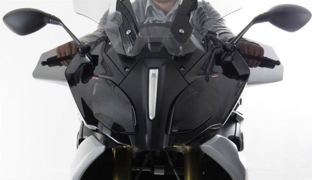 Afbeeldingen van Wind deflectors BMW R1200RS 2015--Licht getint