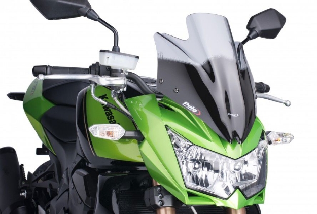 Afbeeldingen van Vervangingsruit naked bike Puig Kawasaki Z750 '07-12 / Z750R '11-12 -licht getint