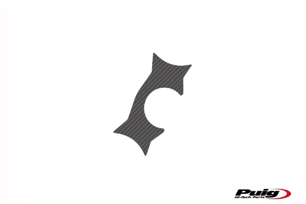 Afbeeldingen van Kroonplaatcover model X-TREME Puig voor Kawasaki ZZR1400 '06-'15