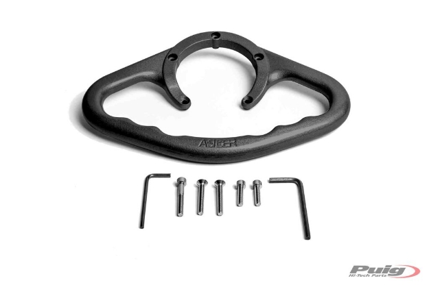 Afbeeldingen van Duo handgreep zwart voor diverse Suzuki modellen