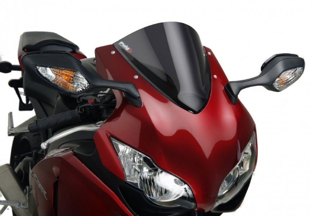 Afbeeldingen van Vervangingsruit Puig Jetstream Honda CBR1000RR '08-11-Donker getint