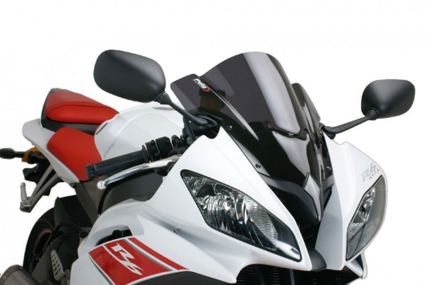 Afbeeldingen van Vervangingsruit Puig Jetstream Yamaha YZF-R6 '08-'16-donker getint