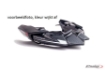 Afbeeldingen van Motorspoiler Puig mat zwart Honda CB1000R '08-16