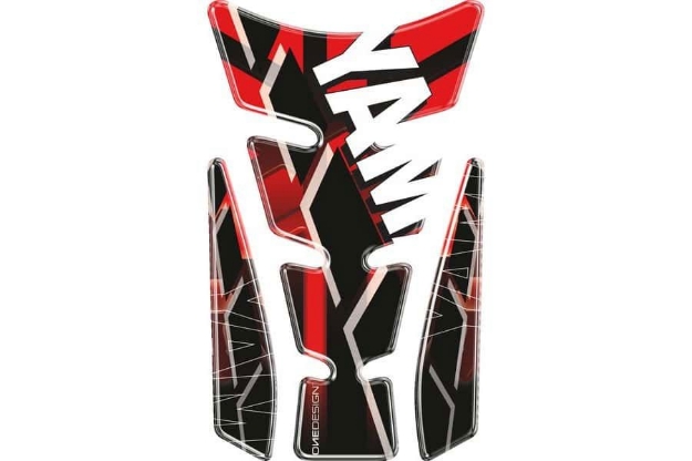 Afbeeldingen van Tankpad Wings Puig Yamaha rood