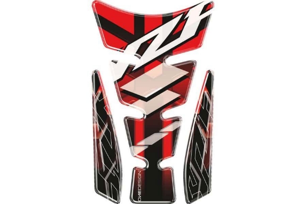 Afbeeldingen van Tankpad Wings Puig Yamaha YZF rood