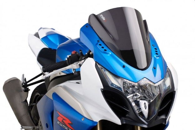 Afbeeldingen van Vervangingsruit Puig Jetstream Suzuki GSX-R1000 '09-'16-donker getint