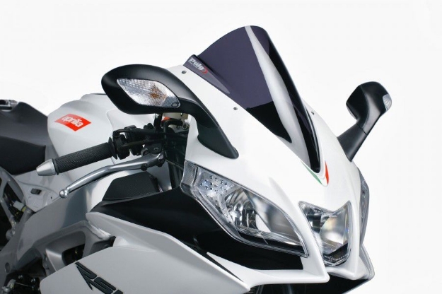 Afbeeldingen van Vervangingsruit Jetstream Aprilia RSV4/ Factory '09-'14/ RS4 50/ 125 '11--donker getint