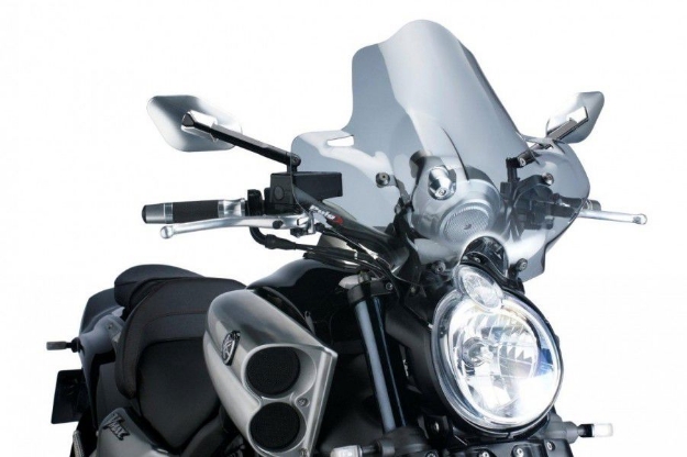 Afbeeldingen van Vervangingsruit naked bike Puig Yamaha V-MAX '09--transparant