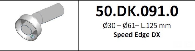 Afbeeldingen van MIVV DB-killer Ø30 - Ø61 - L.125 mm Speed Edge DX