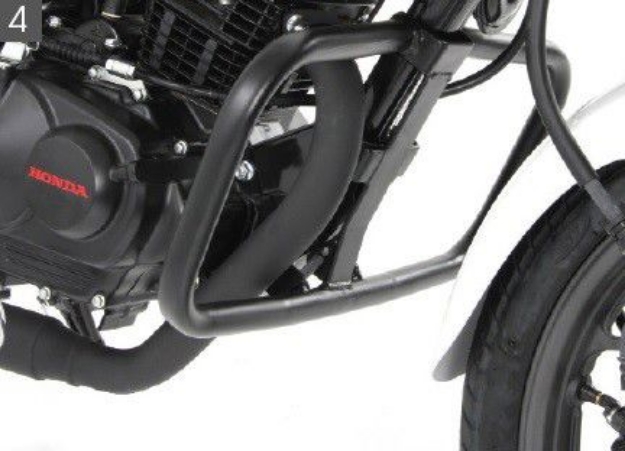 Afbeeldingen van Valbeugel zwart Hepco&Becker Honda CB125F '15-20