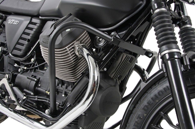 Afbeeldingen van Valbeugel zwart Hepco&Becker Moto Guzzi V7 II '15-16
