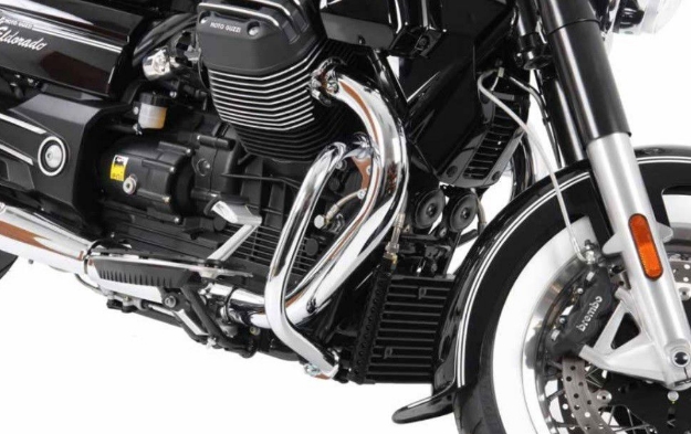 Afbeeldingen van Valbeugel chroom Hepco&Becker Moto Guzzi Eldorado '15-