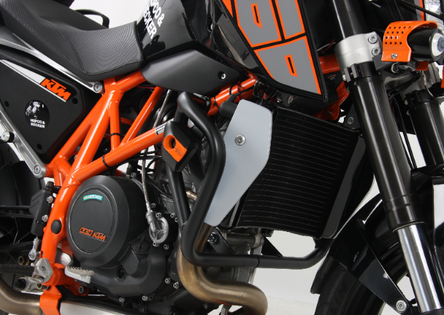 Afbeeldingen van Valbeugel oranje Hepco&Becker KTM 690 Duke/R '12-15