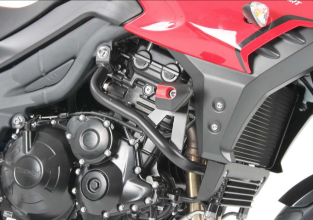 Afbeeldingen van Valbeugel zwart Hepco&Becker Triumph TIGER 1050 Sport '13-