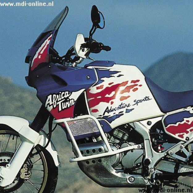 Afbeeldingen van Valbeugel wit Hepco&Becker voor Honda XRV750 '93-03