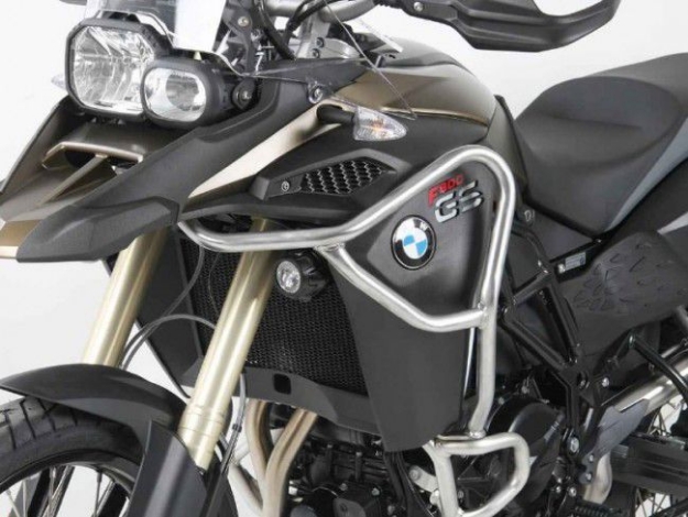 Afbeeldingen van Valbeugel RVS (tank) Hepco&Becker BMW F800GS Adventure '13-18 (montage op BMW beugel)