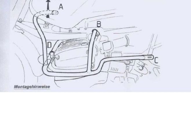 Afbeeldingen van Valbeugel zilver Hepco&Becker voor BMW R1150GS '00-04 / ADVENTURE '01-05
