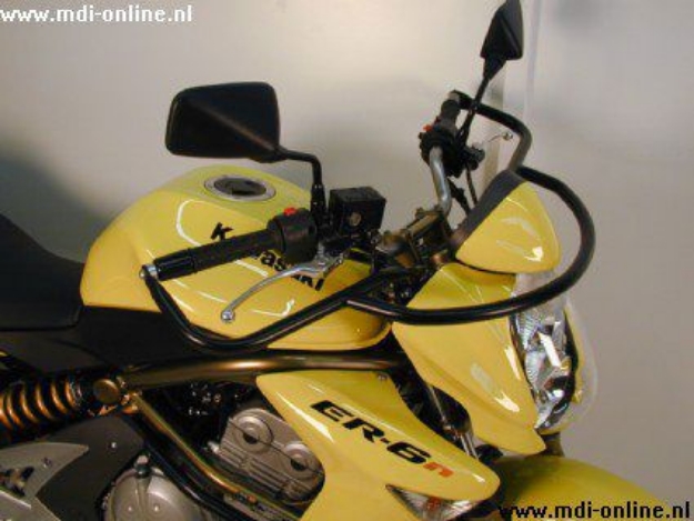 Afbeeldingen van Valbeugel voorzijde zwart Hepco&Becker Kawasaki ER-6N '06-08