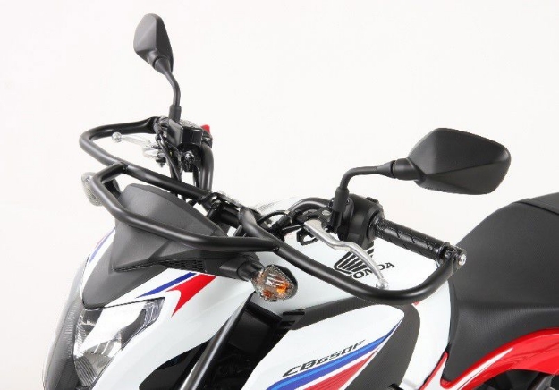 Afbeeldingen van Valbeugel voorzijde zwart Hepco&Becker Honda CB650F '14-'16