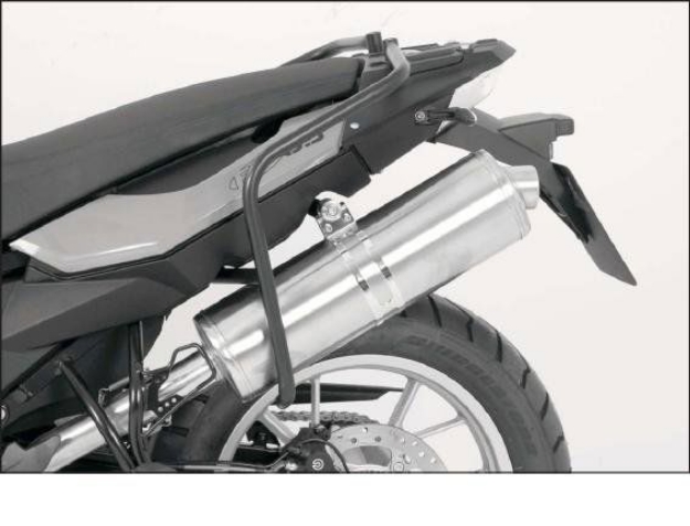 Afbeeldingen van Valbeugel achterzijde zwart Hepco&Becker BMW F650 '08-11 / F700GS '12-17 / F800GS '08-12