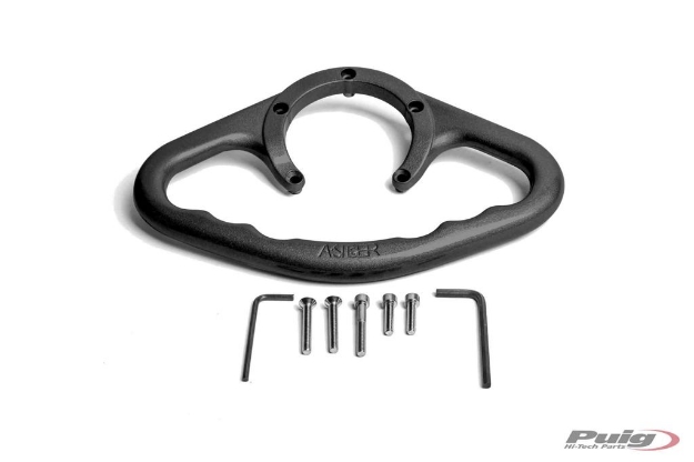 Afbeeldingen van Duo handgreep zwart voor diverse Ducati modellen / MV Agusta Brutale