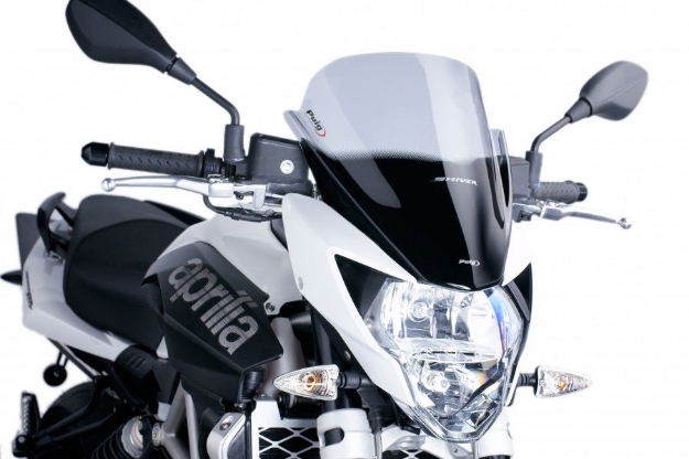 Afbeeldingen van Vervangingsruit jetstream Puig Aprilia SL750 Shiver '10--licht getint