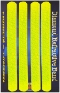 Afbeeldingen van Reflecterende gele stickers 230x22 (4 stuks)