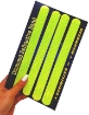 Afbeeldingen van Reflecterende gele stickers 230x22 (4 stuks)