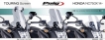 Afbeeldingen van Vervangingsruit touring met opzetruitje licht getint Puig Honda NC700X / NC750X -'15-