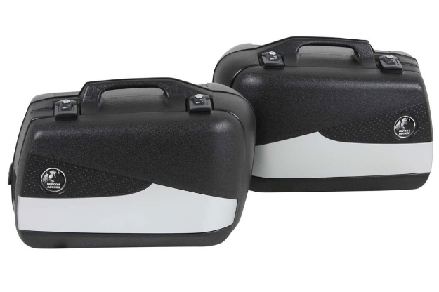 Afbeeldingen van Hepco&Becker kofferset Junior Flash 27L zilver